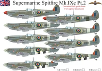 UR32321  декали  Supermarine Spitfire Mk.IXc Pt.2 with stencils  (1:32) 2000002205548