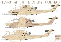 UR48158  декали  AH-1F Desert Cobras  (1:48) 2000002140078
