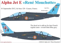 UR48165  декали  Alpha Jet E - «René Mouchotte» w/ stencils (1:48) 2000002148494