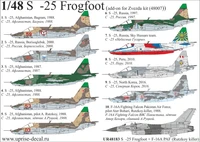 UR48183  декали  С-25 for Zvezda kit  (1:48) 2000002140245