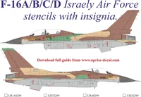 UR48299  декали  F-16 IAF  (1:48) 2000002185772
