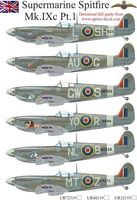UR48319  декали  Supermarine Spitfire Mk.IXc Pt.1 with stencils  (1:48) 2000002198048