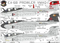 UR72123  декали  EA-6B Prowler VMAQ-1  (1:72) 2000002141051