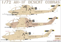 UR72158  декали  AH-1F Desert Cobras  (1:72) 2000002141143