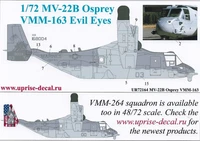UR72164 декали MV-22B Osprey VMM-163  (1:72) 2000002148418