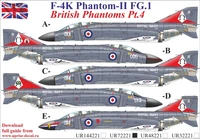 UR72221  декали  F-4K Phantom-II FG.1, British Phantoms Pt.4  (1:72) 2000002141600