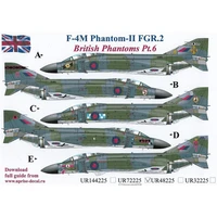 UR72225  декали  F-4M Phantom-II FGR.2, British Phantoms Pt.6  (1:72) 2000002141648