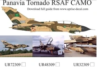 UR72309  декали  Tornado IDS Saudi CAMO with stencils  (1:72) 2000002197973