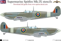 UR72320  декали  Supermarine Spitfire Mk.IX stencils  (1:72) 2000002210368