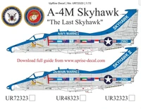 UR72323  декали  A-4M Skyhawk "The Last Skyhawk"  (1:72) 2000002204633