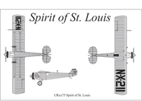 UR7275  декали  Spirit of St. Louis  (1:72) 2000002142041