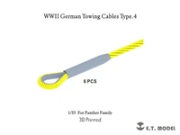 P35-313  дополнения из металла  German WWII Towing Cables Type 4  (1:35) 2000002168263