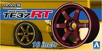 05302  дополнения из пластика  VOLK RACING TE37RT 18inch  (1:24) 2000000105352