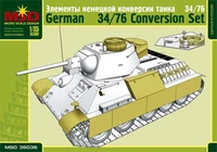 35035  дополнения из пластика  Элементы немецкой модификации танка Танк-34/76  (1:35) 2467731152688