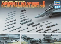 36117  дополнения из пластика  Aircraft Weapons: E. U.S. Air to Air Missiles &amp; Target Pods  (1:48) 4967834361171