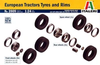 3909  дополнения к моделям  European Tractor Tyres &amp; Rims  (1:24) 8001283039093