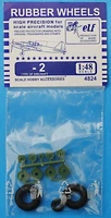 4824  дополнения из пластика  Rubber Wheels. &amp;L-2  (1:48) 2000000128979
