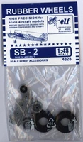 4828  дополнения из пластика  Rubber Wheels. СБ-2  (1:48) 2000000232171