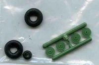 7211  дополнения из пластика  Rubber Wheels. &amp;L-2  (1:72) 2000000129082
