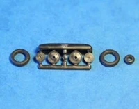 7218  дополнения из пластика  Rubber Wheels. Bf109G  (1:72) 2000000129136