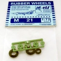 7226  дополнения из пластика  Rubber Wheels. M&amp;G-21  (1:72) 2000000161662