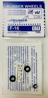 7245  дополнения из пластика  Rubber Wheels. F-16  (1:72) 2000000171982