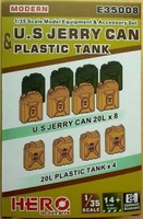 E35008  дополнения из пластика  U.S. Jerry Can &amp; Plastic Tank  (1:35) 4710205350089