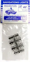 F7202  дополнения из пластика  Navigations lights. For military armored models. 48шт.  (1:72) 2000000129044