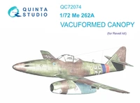 QC72074  дополнения из пластика  Набор остекления Me-262A (Revell)  (1:72) 2000002125891