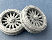 A35-041  дополнения из смолы  Garford-Putilov reinforced wheels (Naval type)  (1:35) 2000002147992