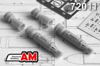 AMC 72011  дополнения из смолы  УБ-16-57УМП-73 блок НАР  (1:72) 2000002085980