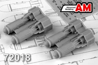 AMC 72018  дополнения из смолы  ФАБ-500М-54 фугасная авиабомба калибра 500 кг  (1:72) 2000002086055