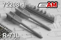AMC 72208-1  дополнения из смолы  Ракета "воздух-воздух" малой дальности Р-73Л  (1:72) 2000002126096