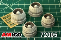 AMG 72005  дополнения из смолы  Т-22К Реактивное сопло двигателя РД-7М  (1:72) 2000002126744