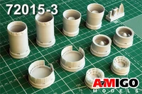 AMG 72015-3  дополнения из смолы  M&amp;G-25ПД/ПУ/РУ Реактивные сопла двигателя Р15Б-300  (1:72) 2000002126867