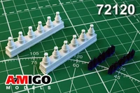 AMG 72120  дополнения из смолы  Аэродромный огонь ОЛ3  (1:72) 2000002086826