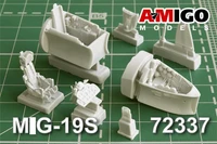 AMG 72337  дополнения из смолы  M&amp;G-19С Кабина самолёта  (1:72) 2000002126720