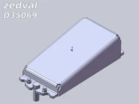 D35069  дополнения из смолы  Контейнеры ДЗ «Контакт-3» тип «В» (50шт.)  (1:35) 2000002162520