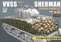 LM-35035  дополнения из смолы  Sherman VVSS sandbag armor set  (1:35) 2000002180869