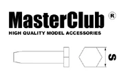 MC435044  дополнения из смолы  Hexagon bolt, flat head 0,7mm  (1:35) 2000000082776