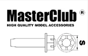 MC435124  дополнения из смолы  Slotted Hex Nuts on a washer 0,9mm  (1:35) 2000000088907