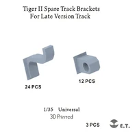 P35-317  дополнения из смолы  Spare Track Brackets for King Tiger - Late Version Track  (1:35) 2000002168270