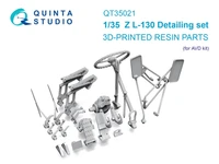 QT35021  дополнения из смолы  Деталировочный набор для З&amp;Л-130 (AVD)  (1:35) 2000002201977