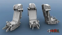 RS48041  дополнения из смолы  Катапультное кресло К-36-ДМ-2 для М&amp;Г-29 G.W.H.  (1:48) 2000002122821