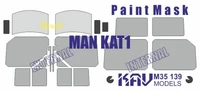 KAV M35 139  Маски окрасочные  MAN KAT1 (Revell)  (1:35) 2000002146919