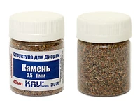 KAV D019  материалы для диорам  Камень макетный 0,5-1 мм  40мл. 2000000176055