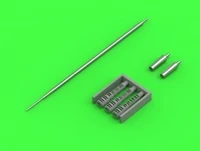 AM-48-092  металлические стволы  ПВД и набор вооружения для М-19С  (1:48) 2000000169910