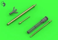 AM-48-126  металлические стволы  M&amp;-24 Hind (D/E) - JakB-12.7 machine gun and DUAS probe  (1:48) 2000000169682