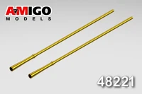AMG 48221  металлические стволы  Стволы авиационных пушек ГШ-30К вертолета M&amp;-24П  (1:48) 2000002087090