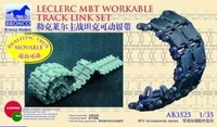 AB3525  траки наборные  Leclerc MBT Workable Track Link (1:35) 4544032672843